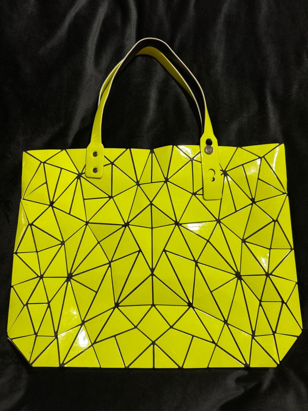 Lucky 7 Neon Geometric Purse